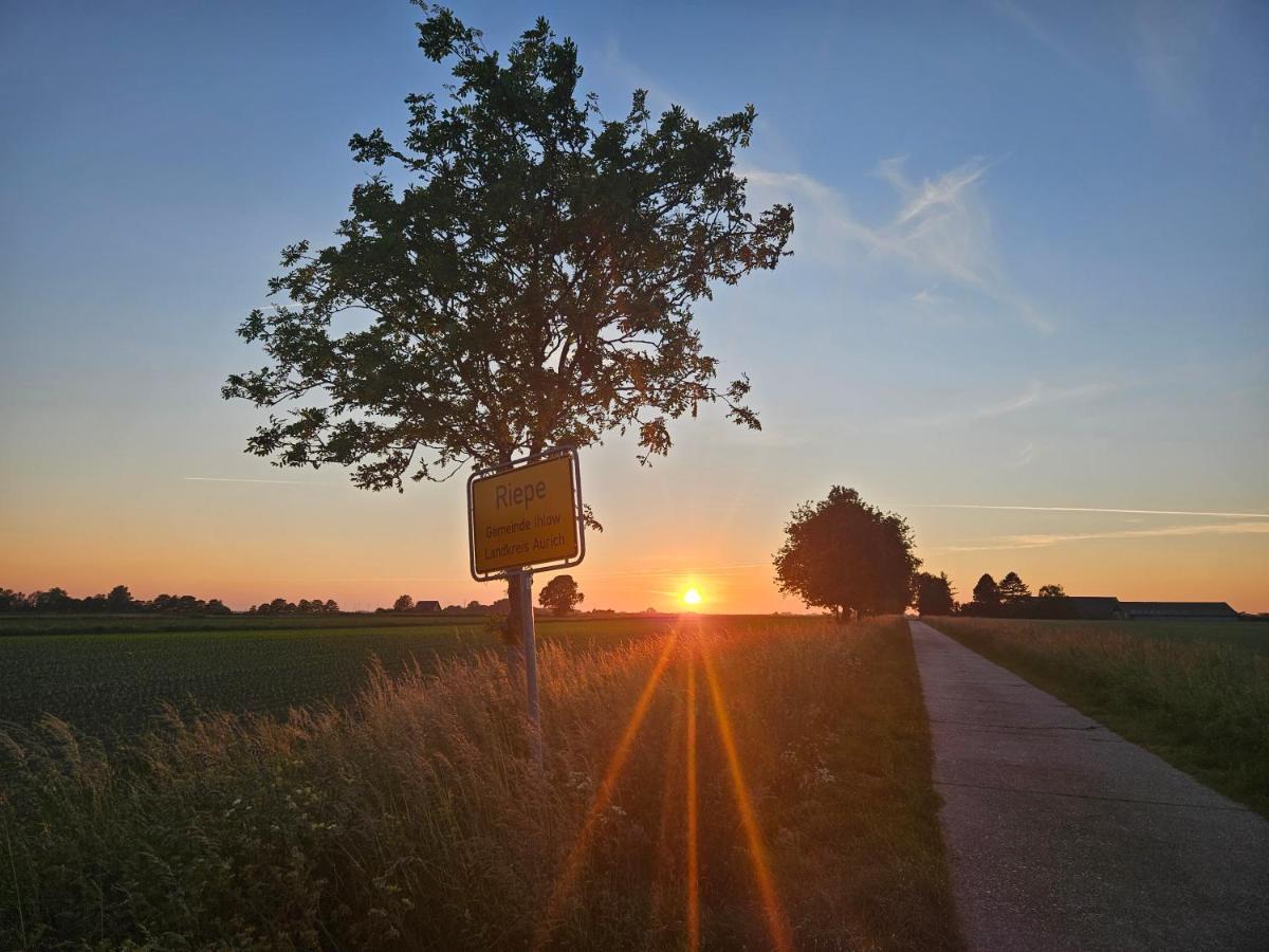 Ferienwohnung Birkenstrasse Ihlow  Esterno foto